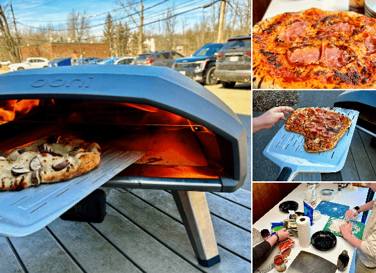 Team pizza night at SelectFI